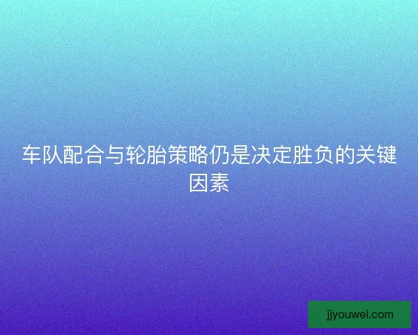车队配合与轮胎策略仍是决定胜负的关键因素